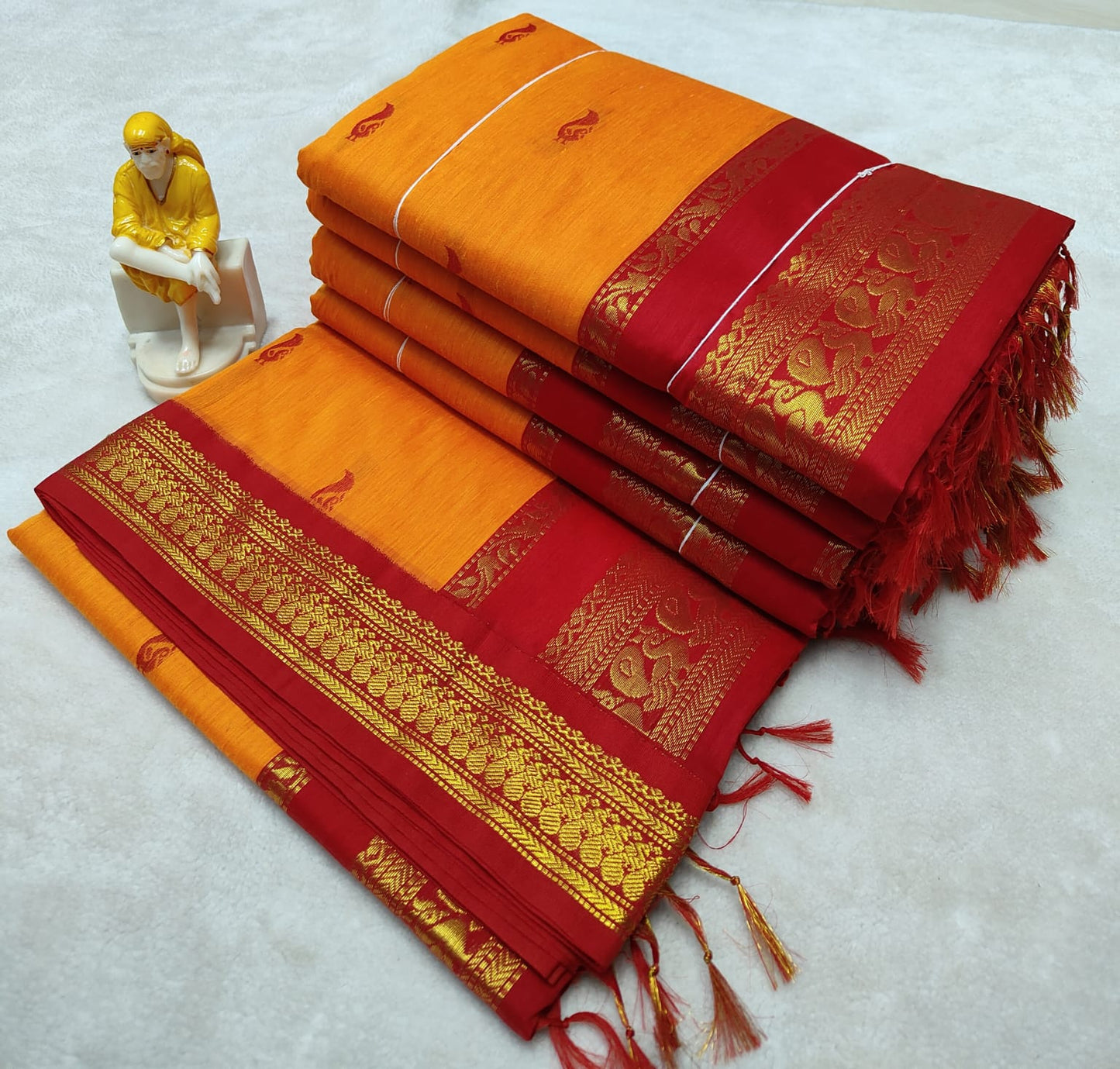 Rustic Charm Saree