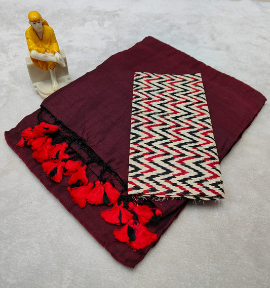 Sunshine Khadi Saree
